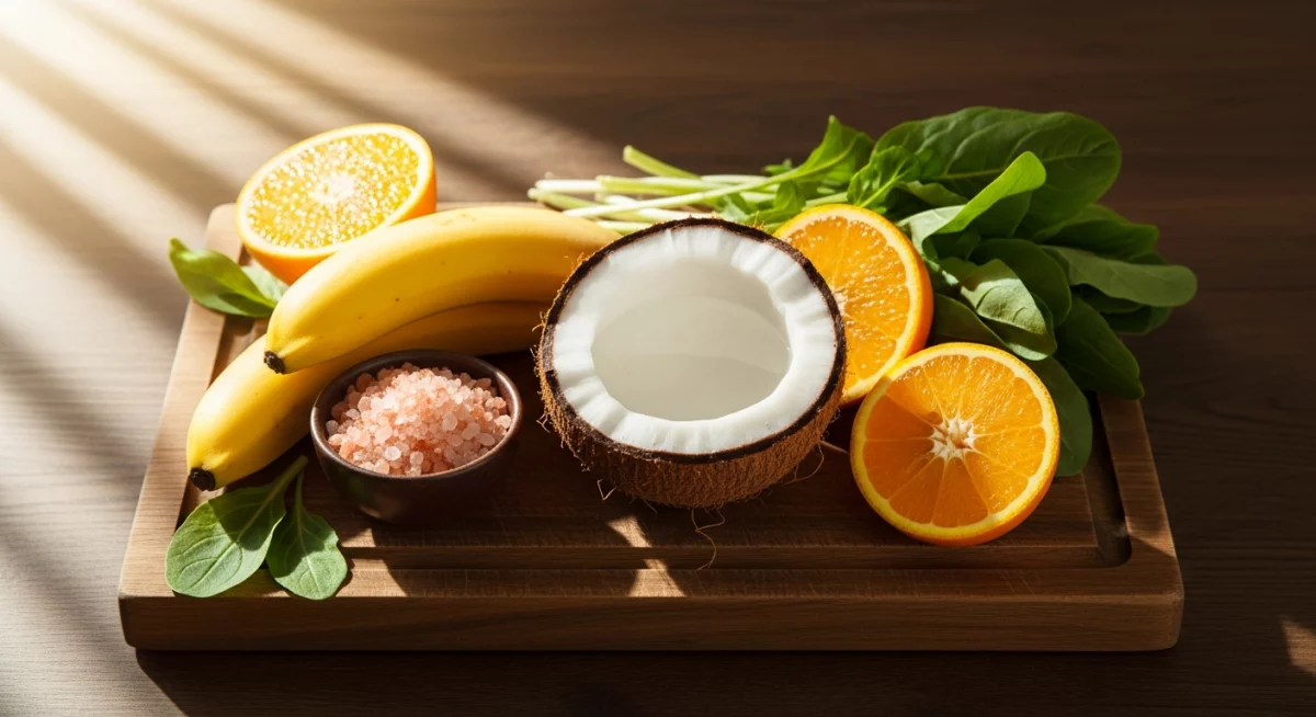 Électrolytes naturels hydratation : guide complet pour une santé optimale Photos par Gemini